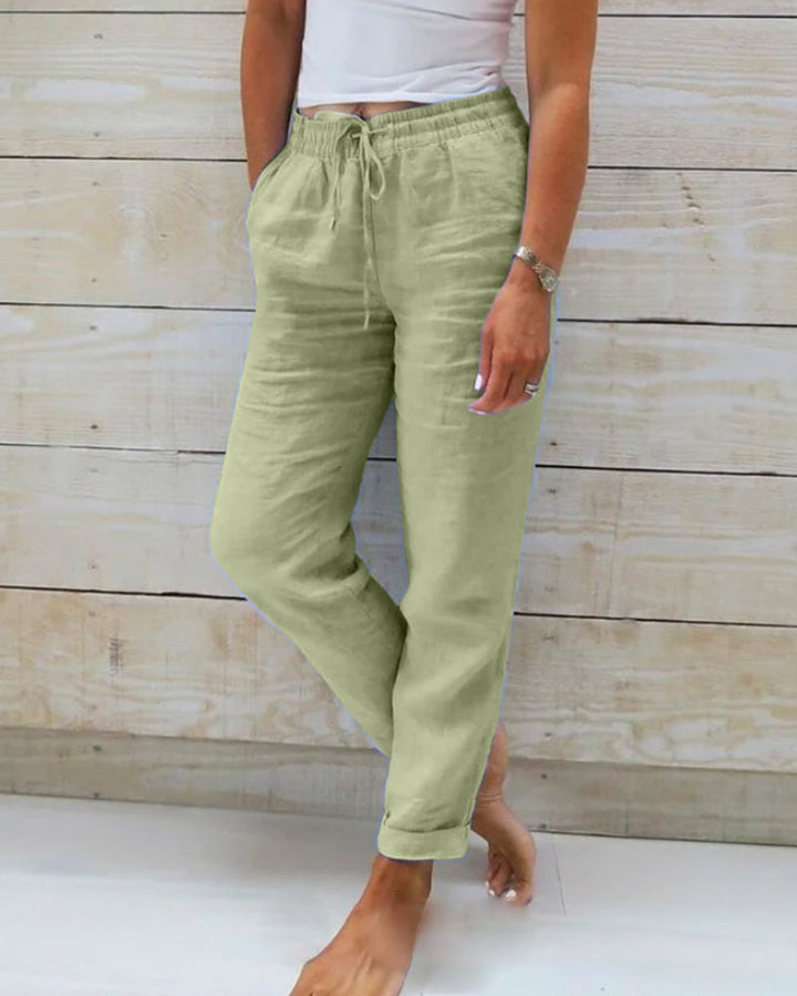 Claza |  Relaxed Drawstring Trousers