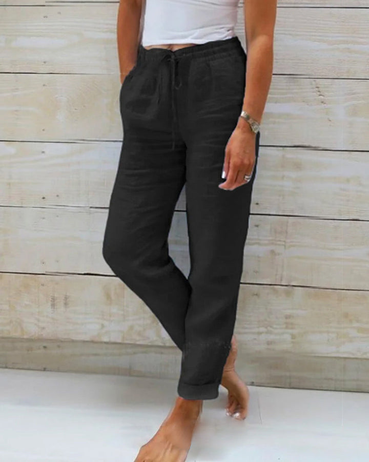 Claza |  Relaxed Drawstring Trousers