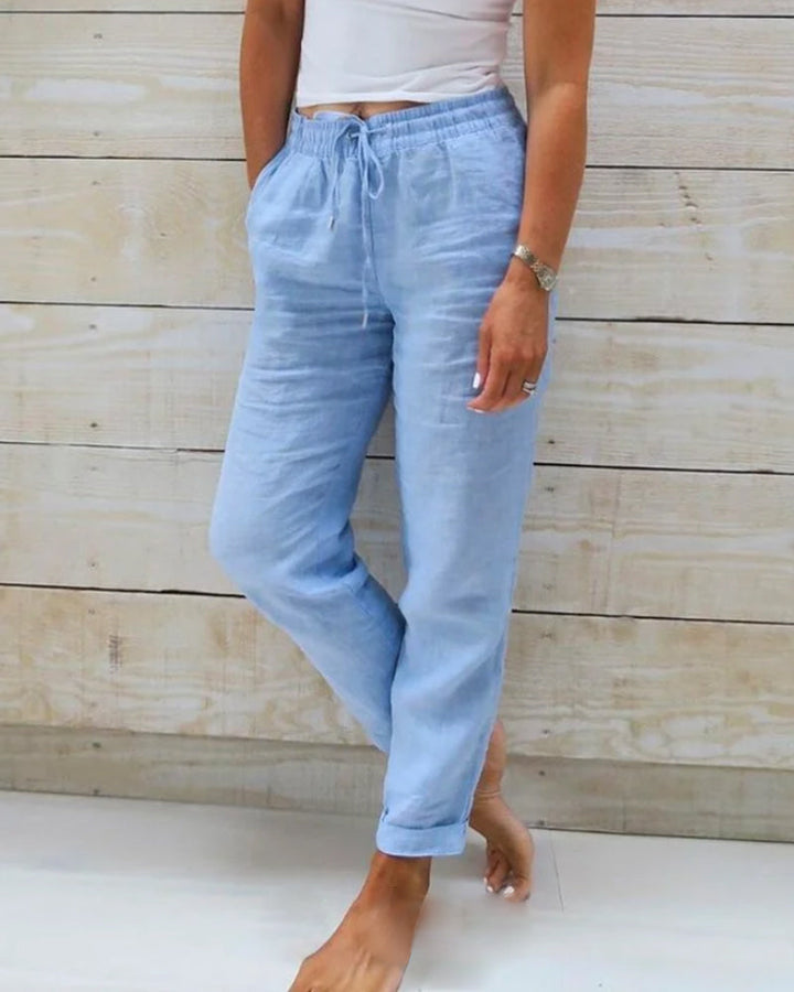 Claza |  Relaxed Drawstring Trousers