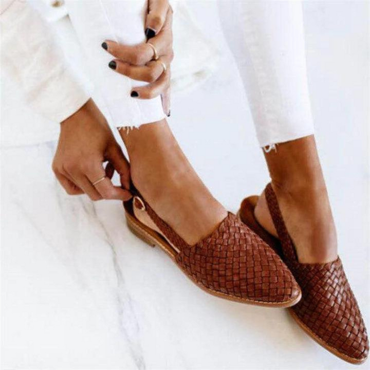 Cassia™ | Artisanal Low Sandals
