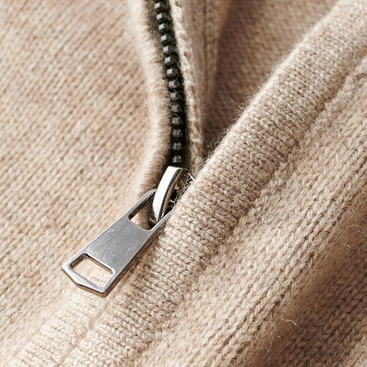 Miquel | Premium Zip-Neck Pullover