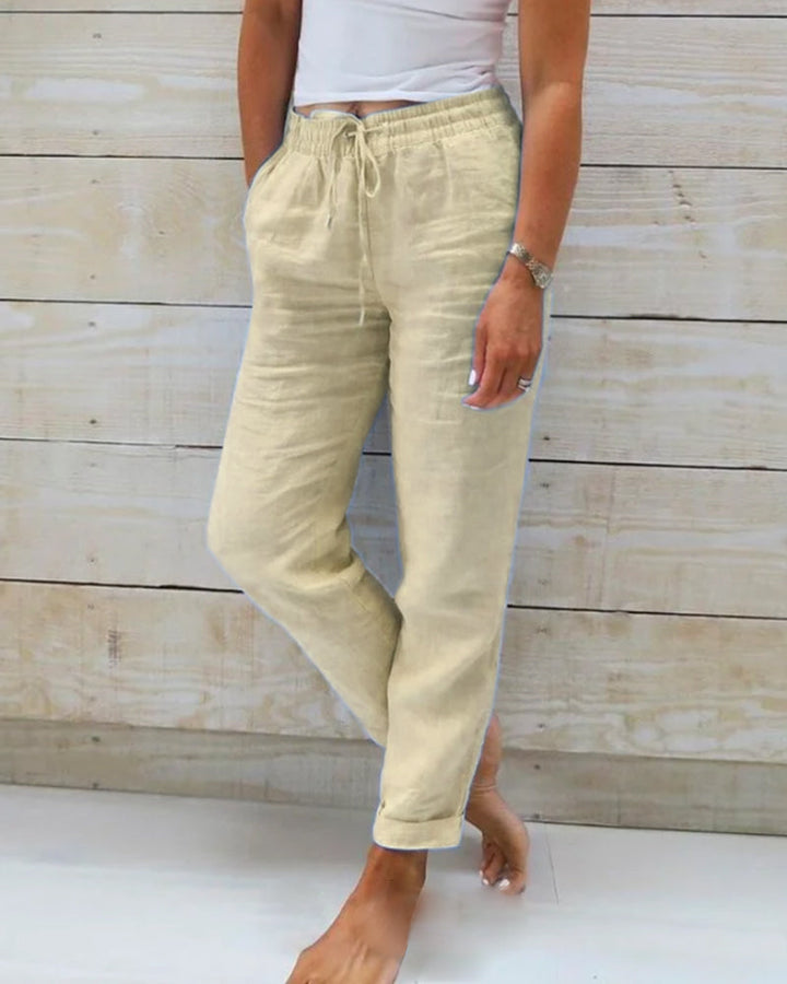 Claza |  Relaxed Drawstring Trousers
