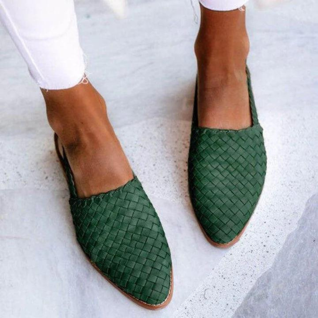 Cassia™ | Artisanal Low Sandals
