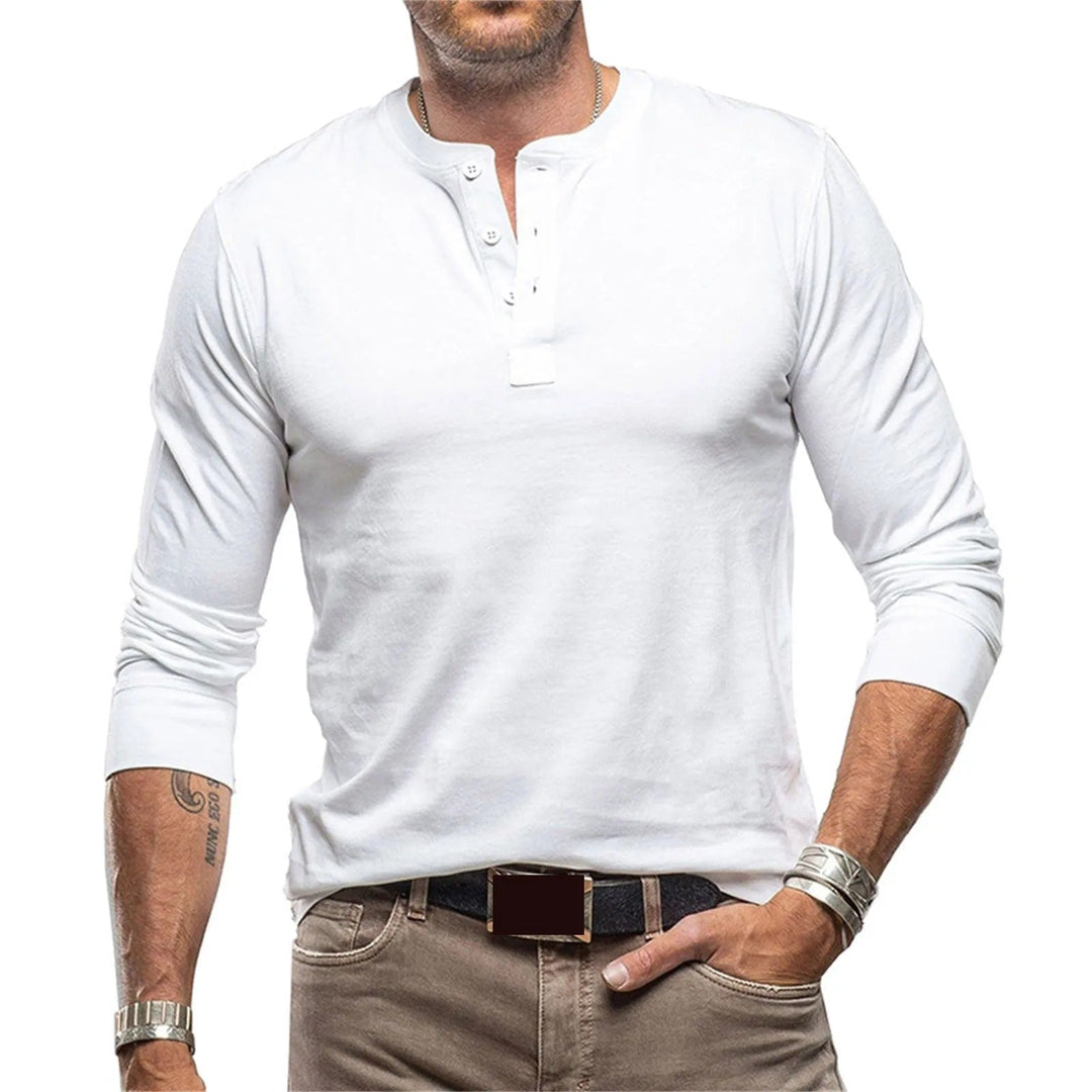 Erick™ | Vintage Long Sleeve Shirt