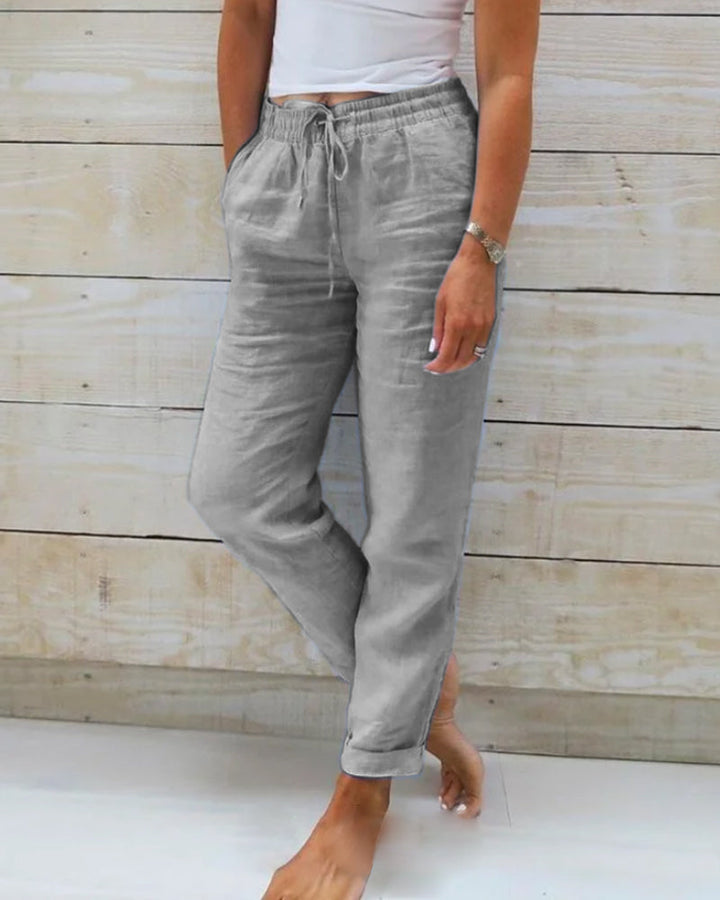 Claza |  Relaxed Drawstring Trousers