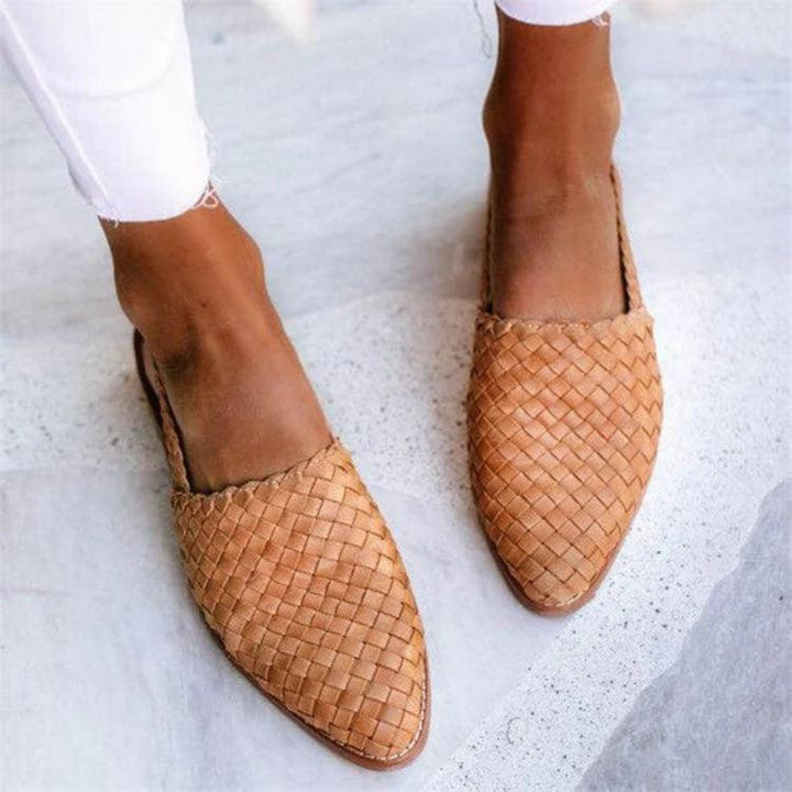 Cassia™ | Artisanal Low Sandals