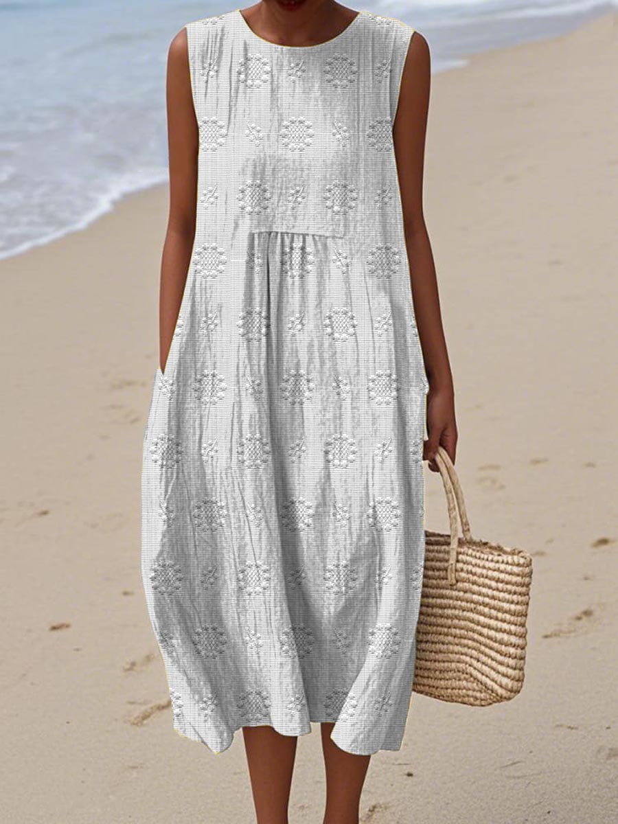 Jazlyn | Boho Floral Midi Dress