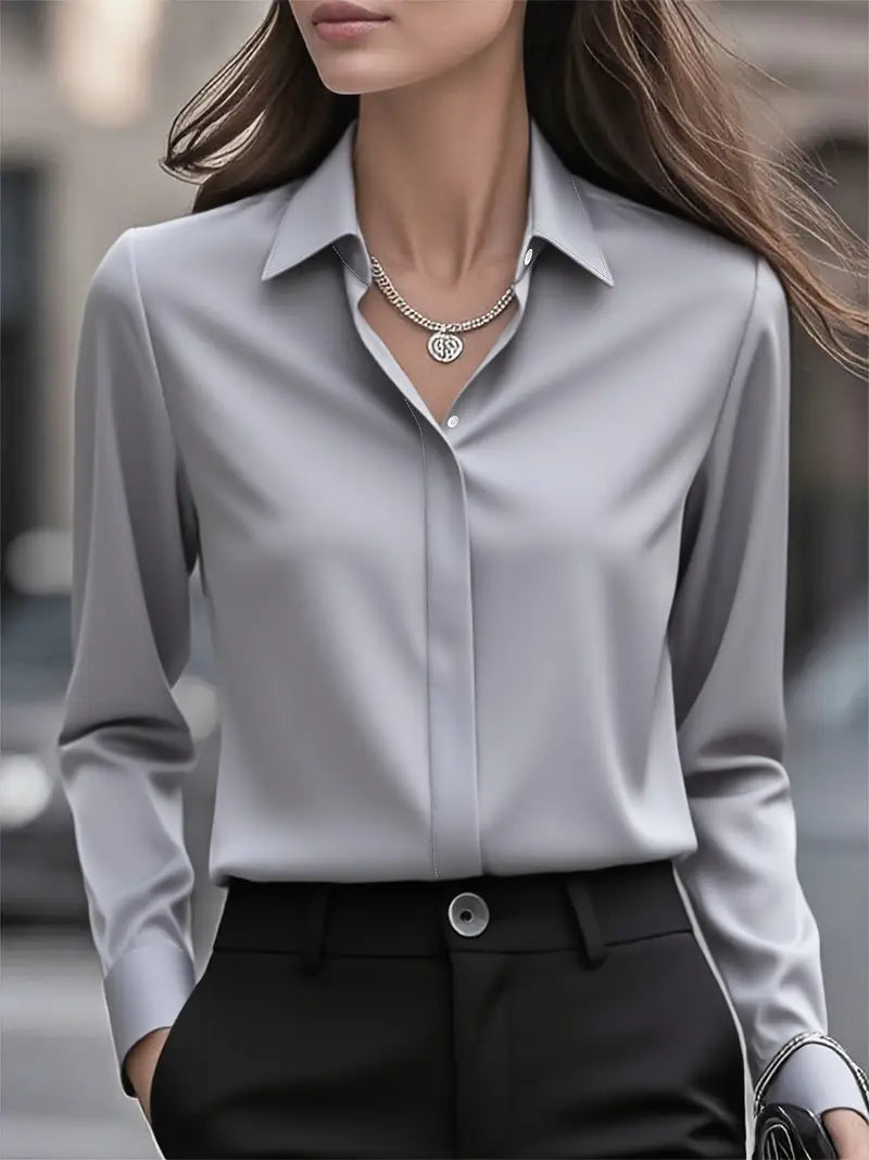 Anjeneth | Timeless Long Sleeve Shirt