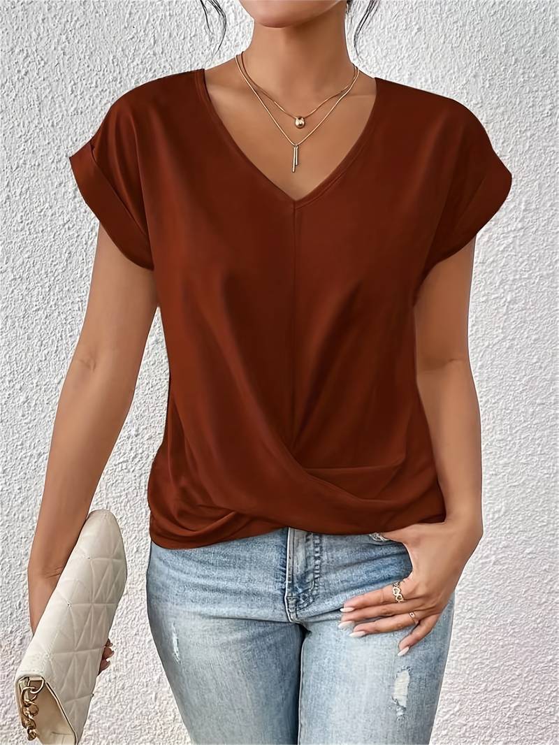 Susan | Casual Short Sleeve Top