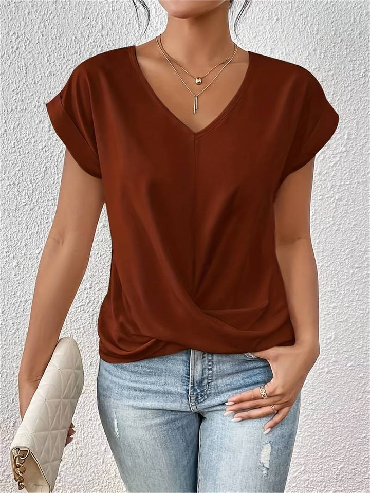 Susan | Casual Short Sleeve Top