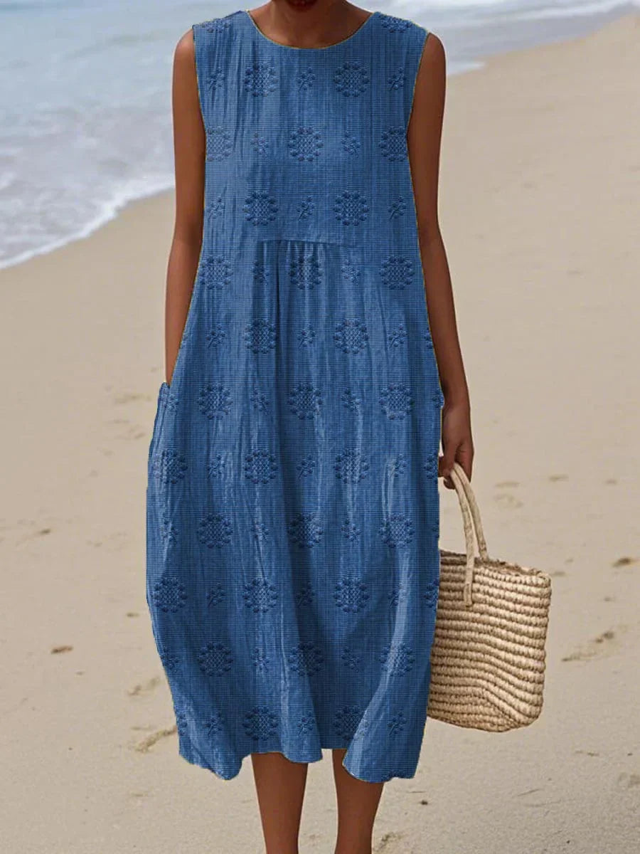 Jazlyn | Boho Floral Midi Dress