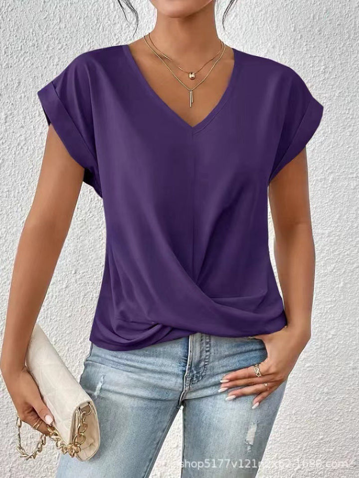 Susan | Casual Short Sleeve Top