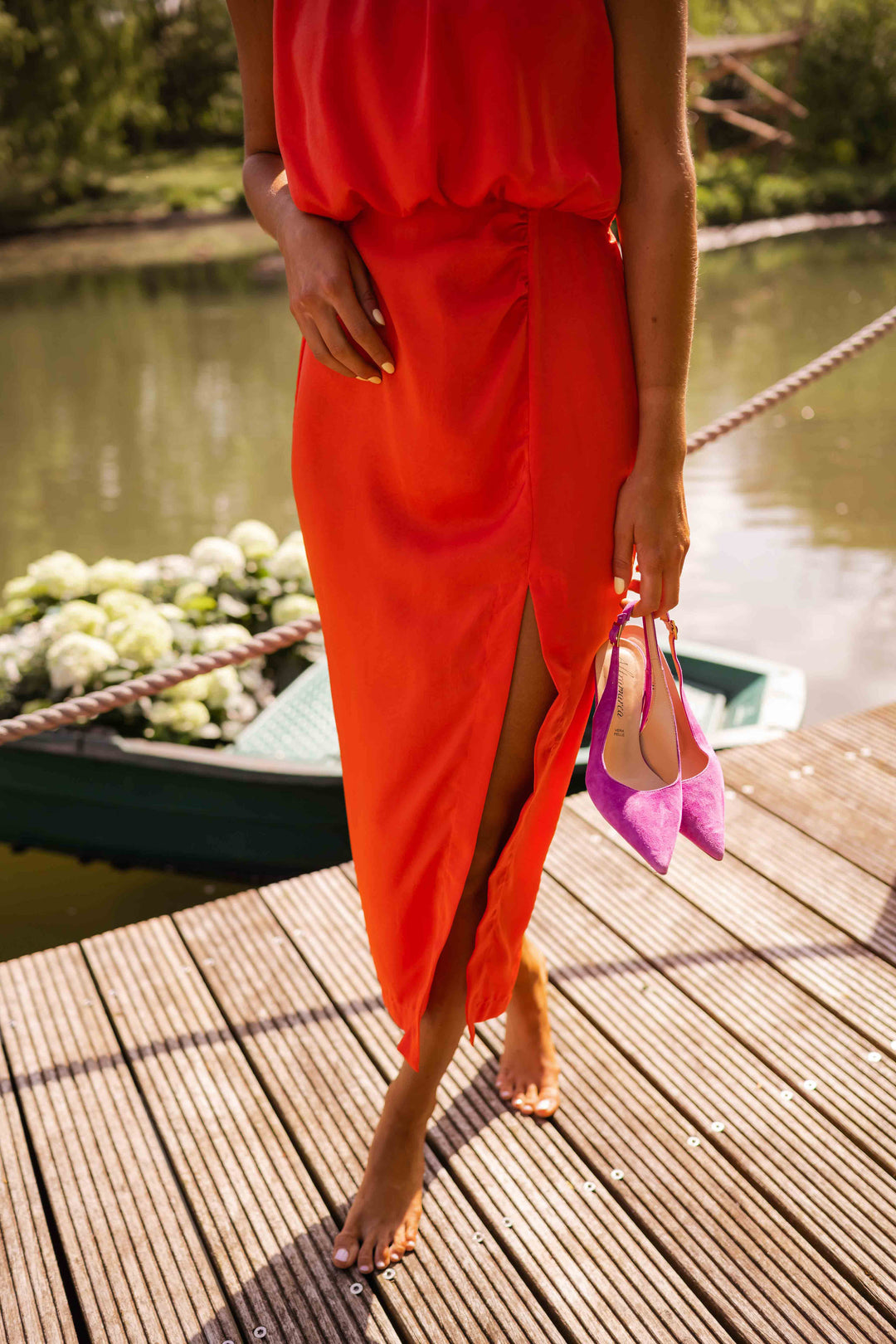 Alia | Airy Summer Midi Dress