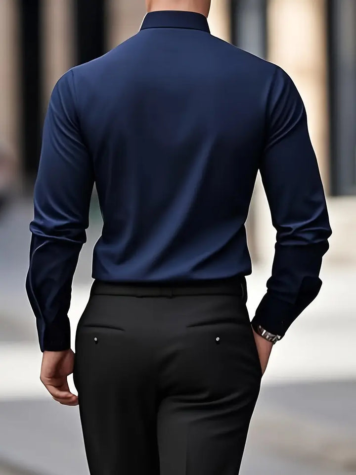 Savrani™ | Modern Long-Sleeve Shirt