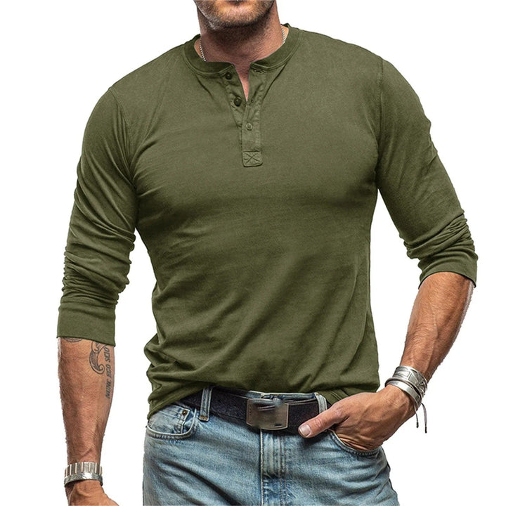 Erick™ | Vintage Long Sleeve Shirt